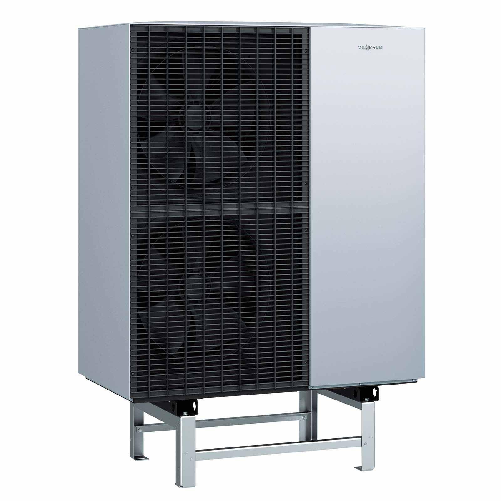 Viessmann Paket Vitocal 151-A Luft/Wasser-Wärmepumpe 12 kW AWOT-E-AC 151.A13 400V Monoblock mit Montagehilfe Anschluss nach links