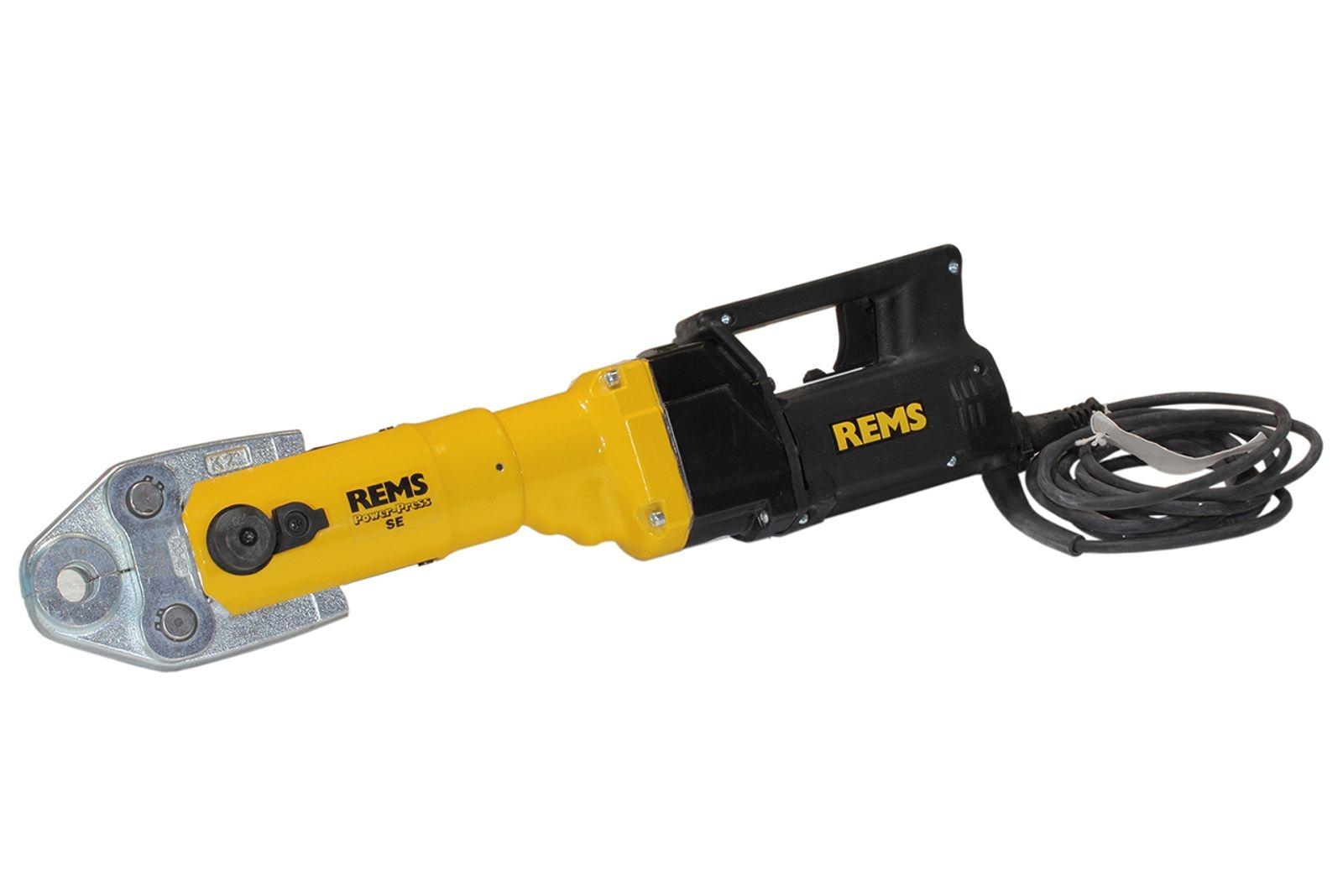 REMS elektrohydraulische Fitting Pressmaschine Power Press SE mit Koffer