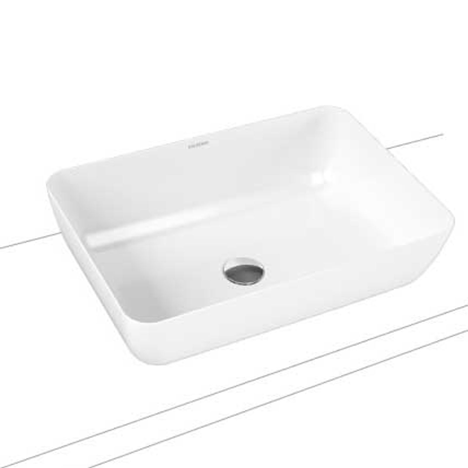 Kaldewei Waschtischschale CAYONO 3188 520x355 AD alpinweiß