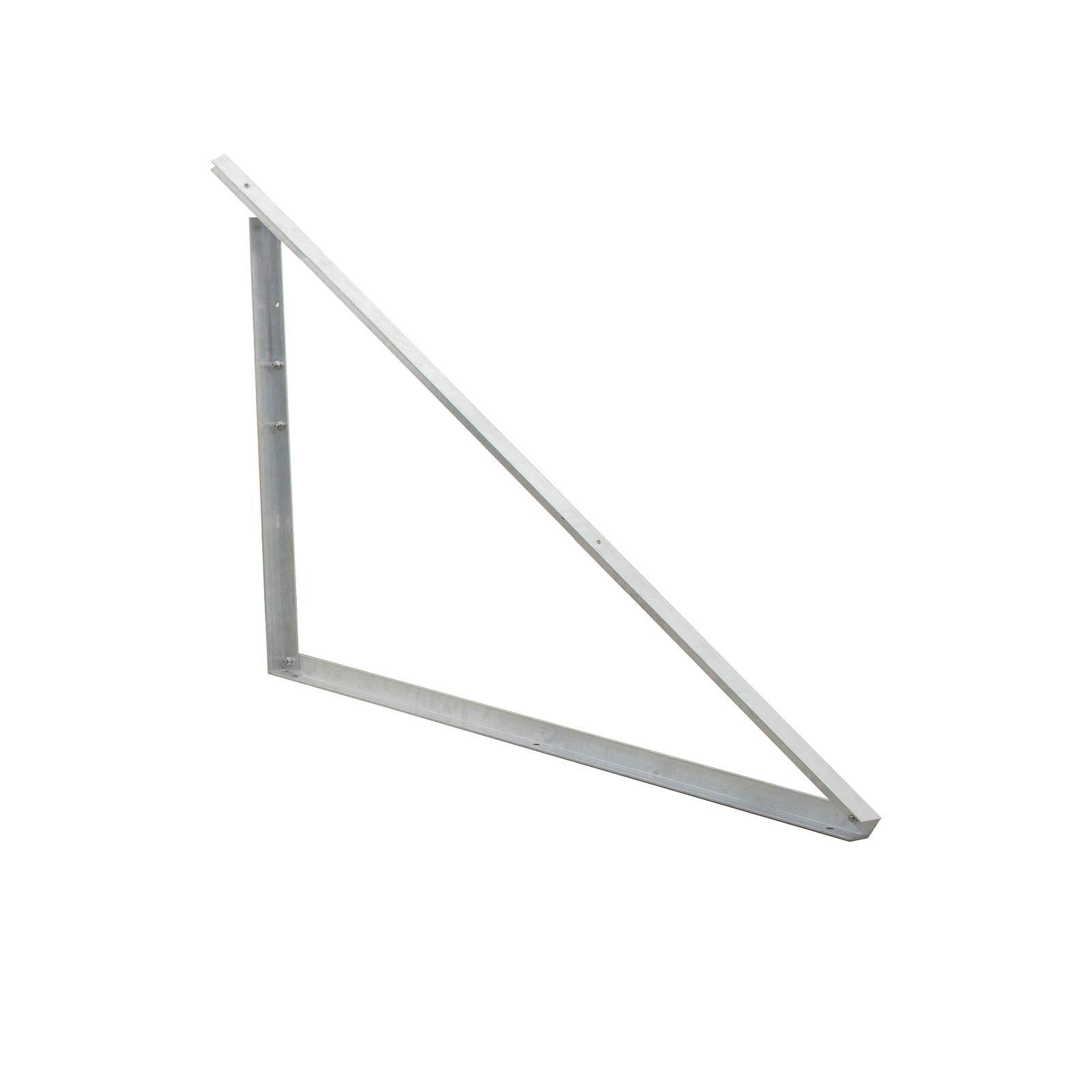 Sunex Flachdach-Aufständerung für PV-Module, vertikal, Winkel einstellbar 18° - 36°