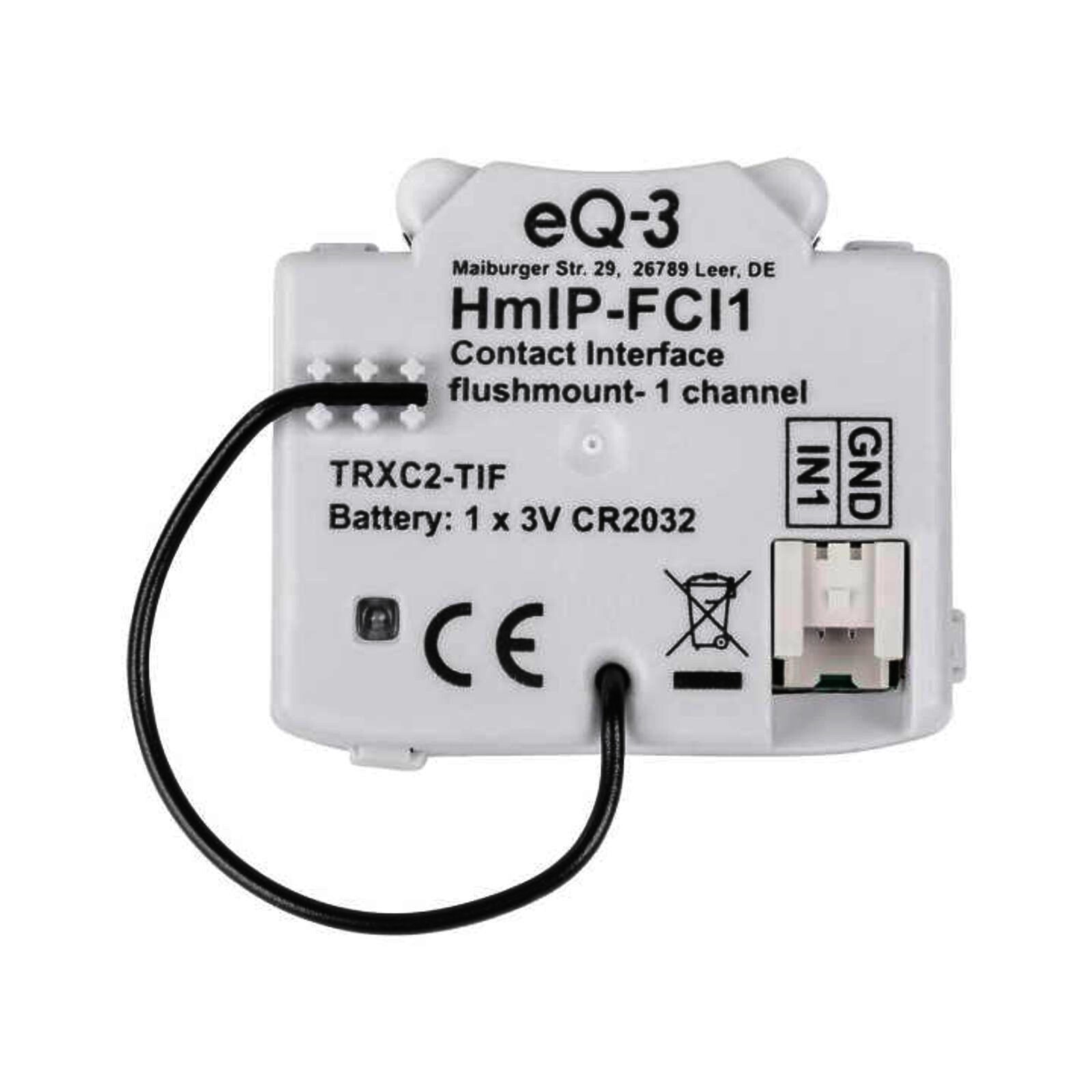 Homematic IP Smart Home Kontakt-Schnittstelle Unterputz - 1-fach HmIP-FCI1