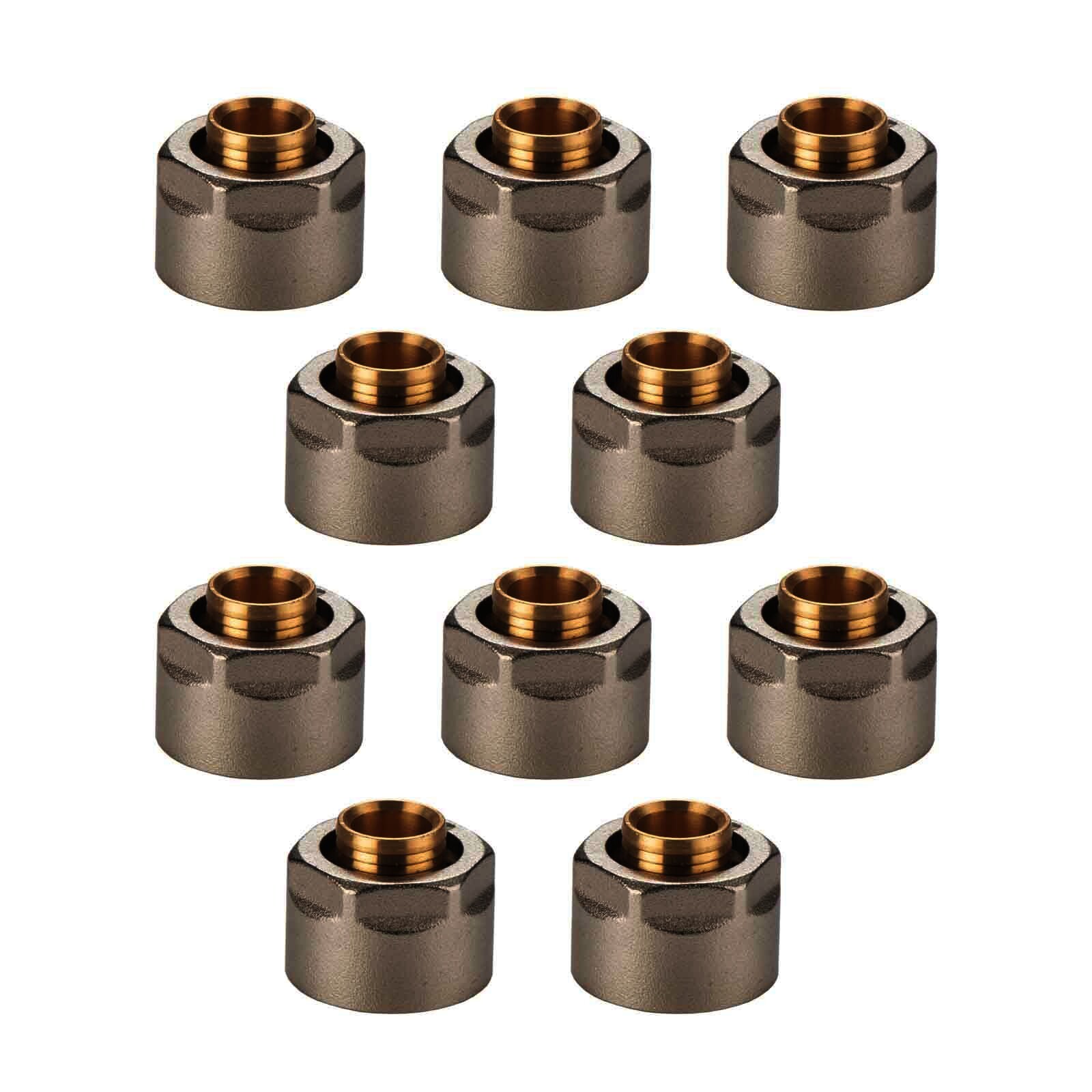 Klemmverschraubung 12 x 2 mm 3/4 Zoll Eurokonus Universal 10 Stück