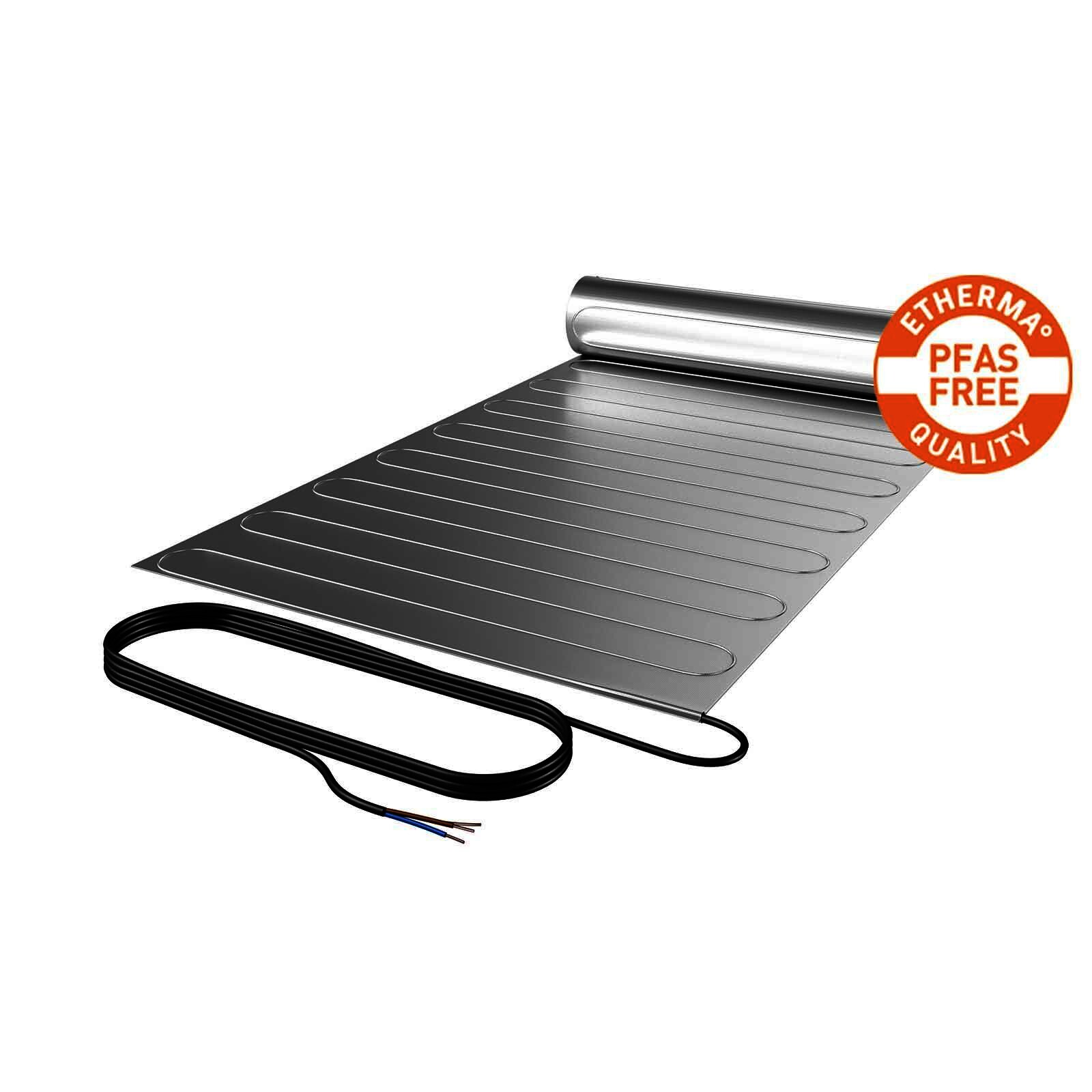 ETHERMA elektrische Fußbodenheizung 10 m² Laminotherm-Heizmatte LM 1200W