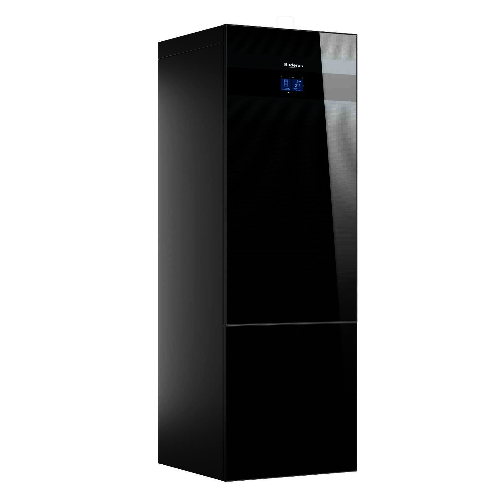 Buderus Luft-Wasser-Wärmepumpe Logaplus M WLW186i-7 AR T180 schwarz
