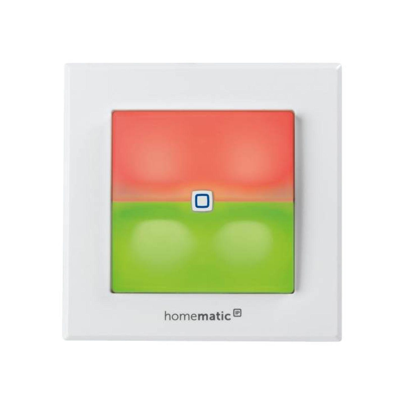 Homematic IP Smart Home Schaltaktor für Markenschalter mit Signalleuchte HmIP-BSL