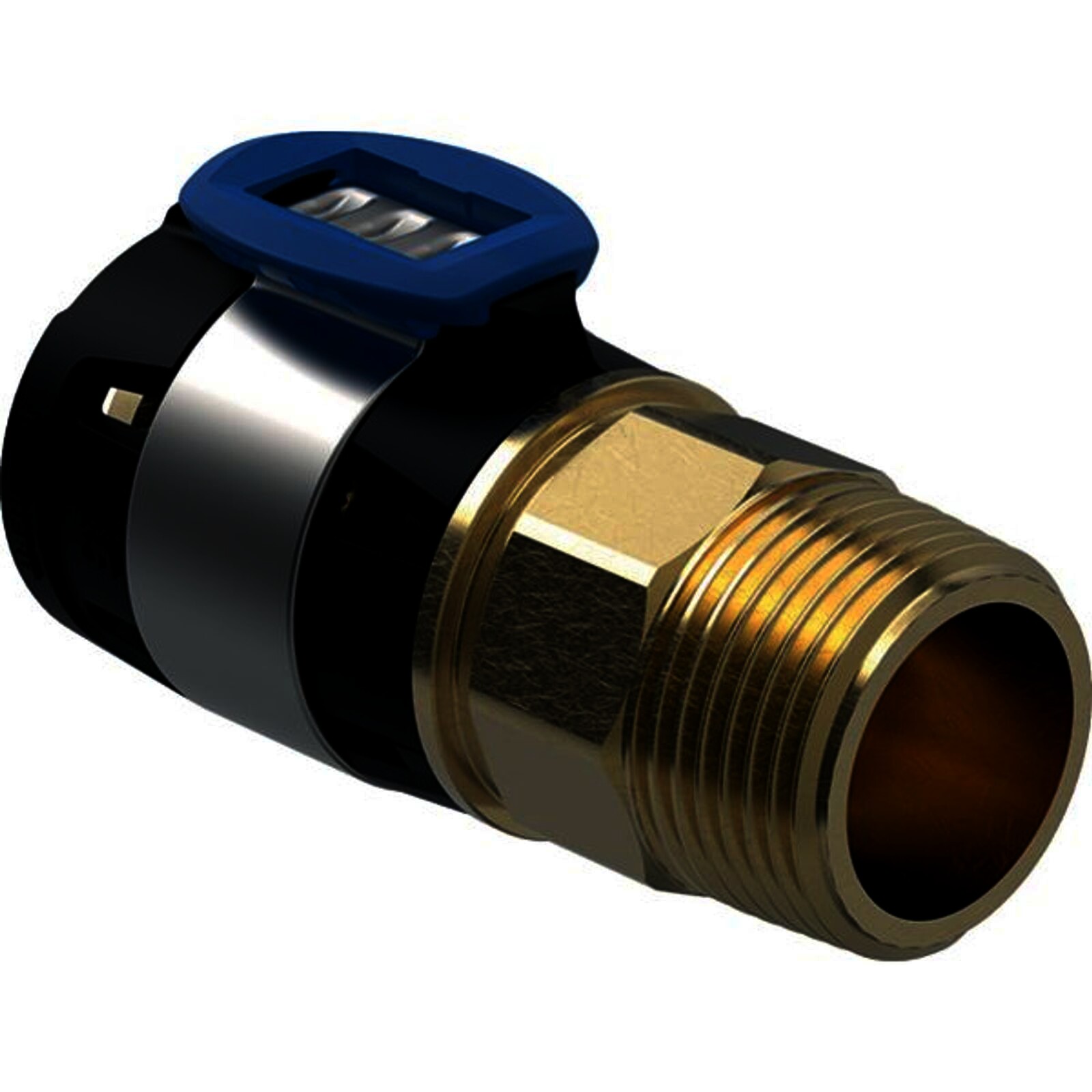 Geberit FlowFit Übergang mit Aussengewinde bleifreie Siliziumbronze 20mm-3/4"