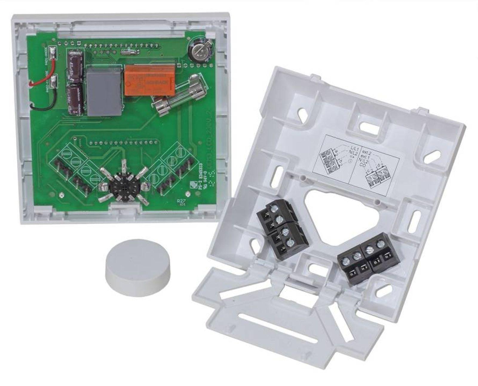 Alpha Regler direct Control LCD 230 V mit Designscheibe
