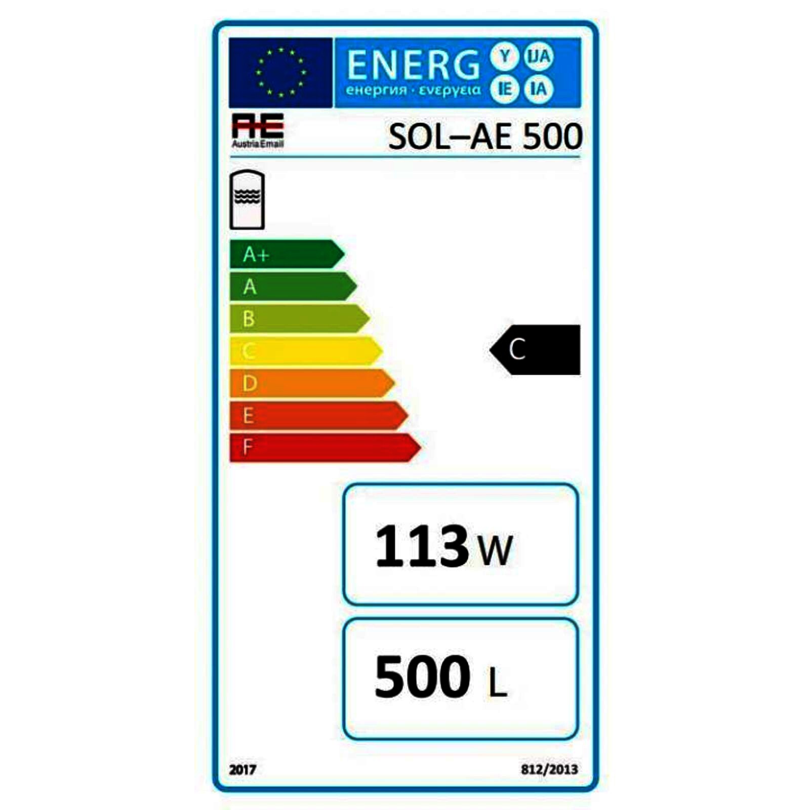 Solar-Brauchwasserpeicher SOL AE 500 l mit HE Pumpe Solar-Systemspeicher