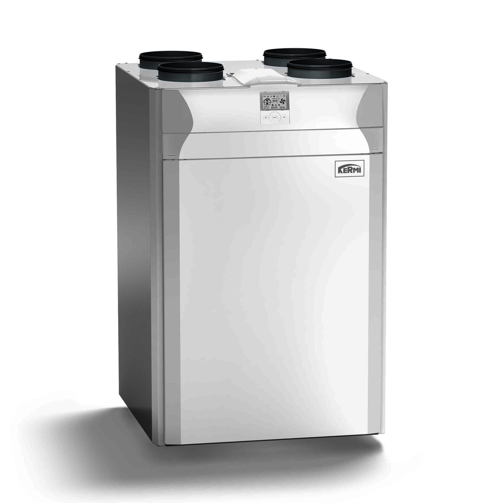Kermi x-well S460 RH Zentrales Wohnraumlüftungsgerät mit Vorheizregister rechts