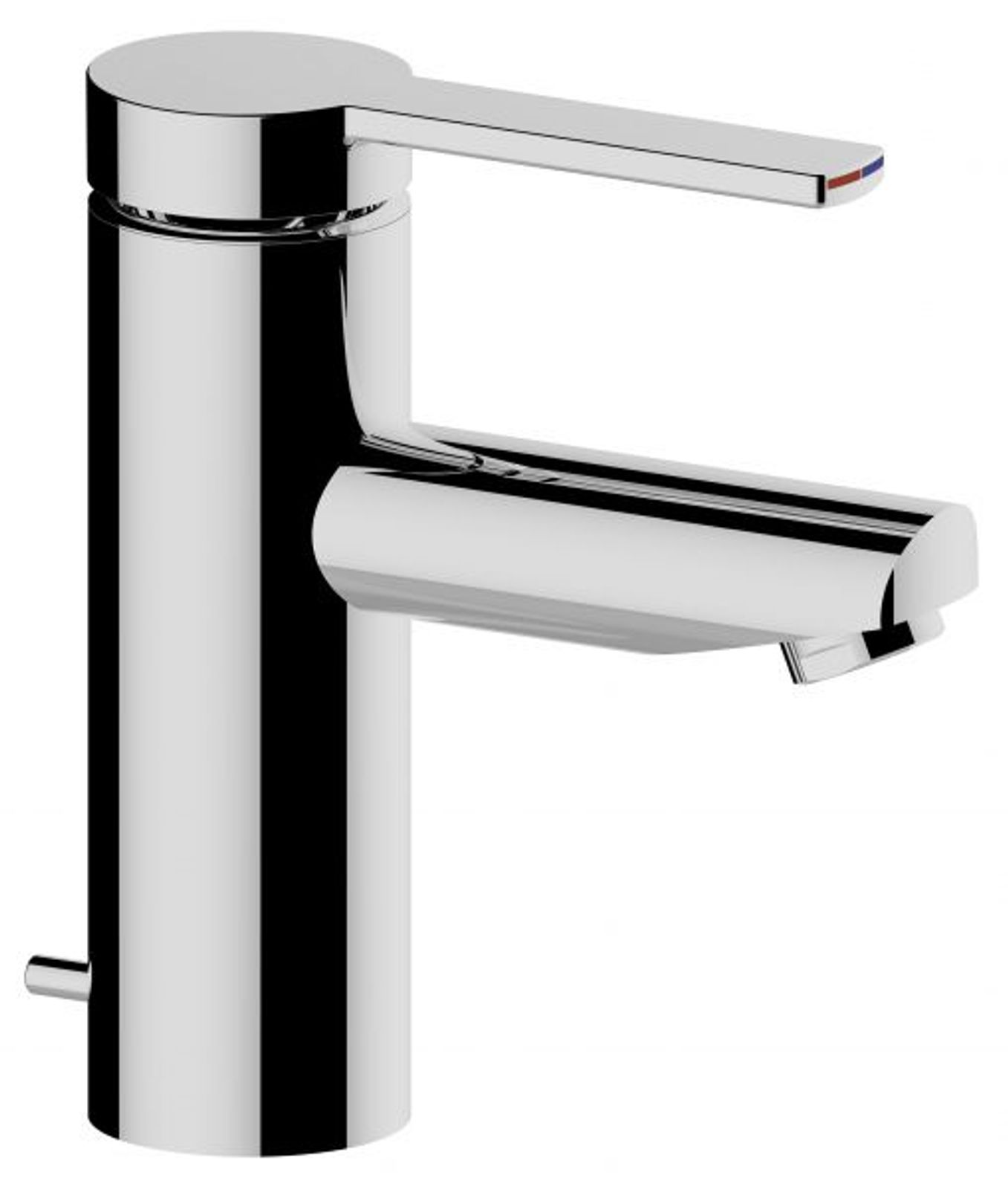 Keuco EHM-WT-Mischer 90 Plan blue 53902 mit verlängertem Griffhebel verchromt