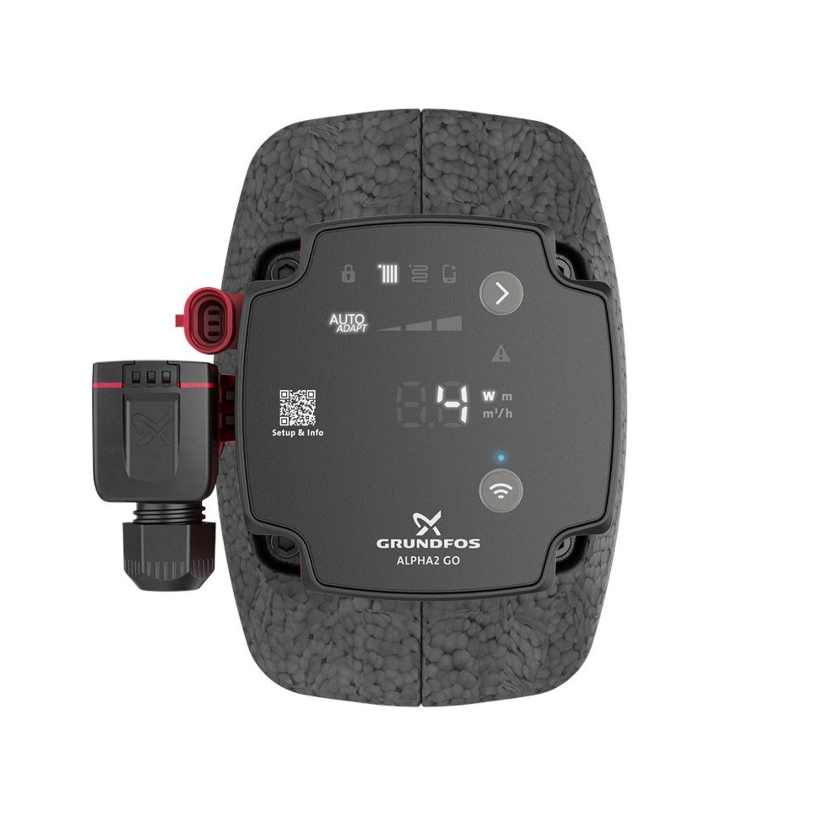 Grundfos Hocheffizienz Umwälzpumpe ALPHA2 GO 15-40 130mm