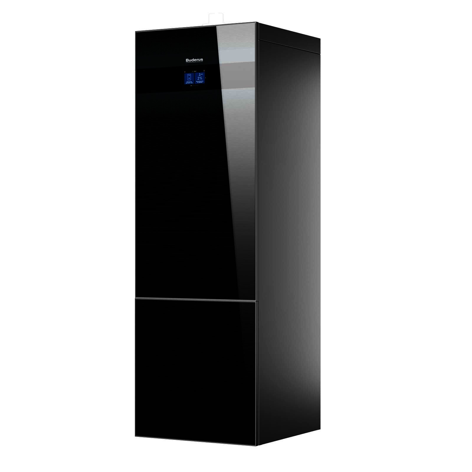 Buderus Luft-Wasser-Wärmepumpe Logaplus M WLW186i-7 AR T180 schwarz