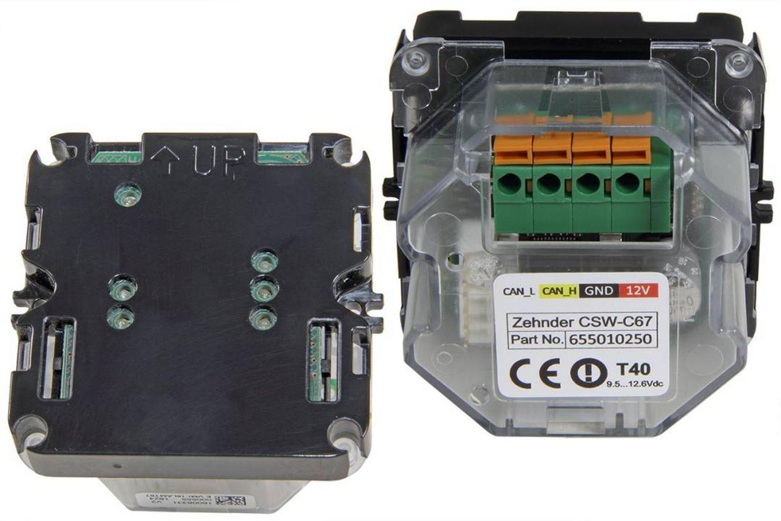 Zehnder Bedieneinheit ComfoSwitch C55 für Lüftungsgeräte Q350/450/600