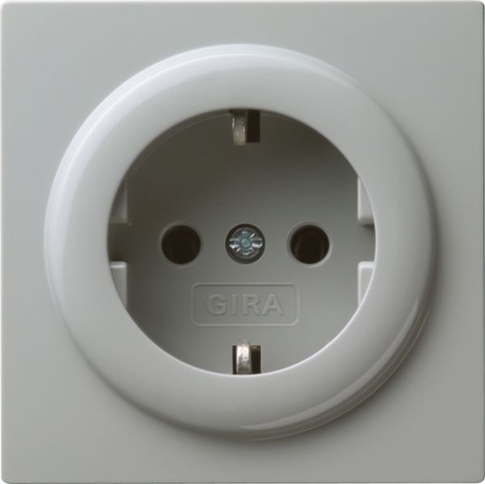 Gira Steckdose 1-fach gr mit UP Schutzkontakt S Color 018842 IP20