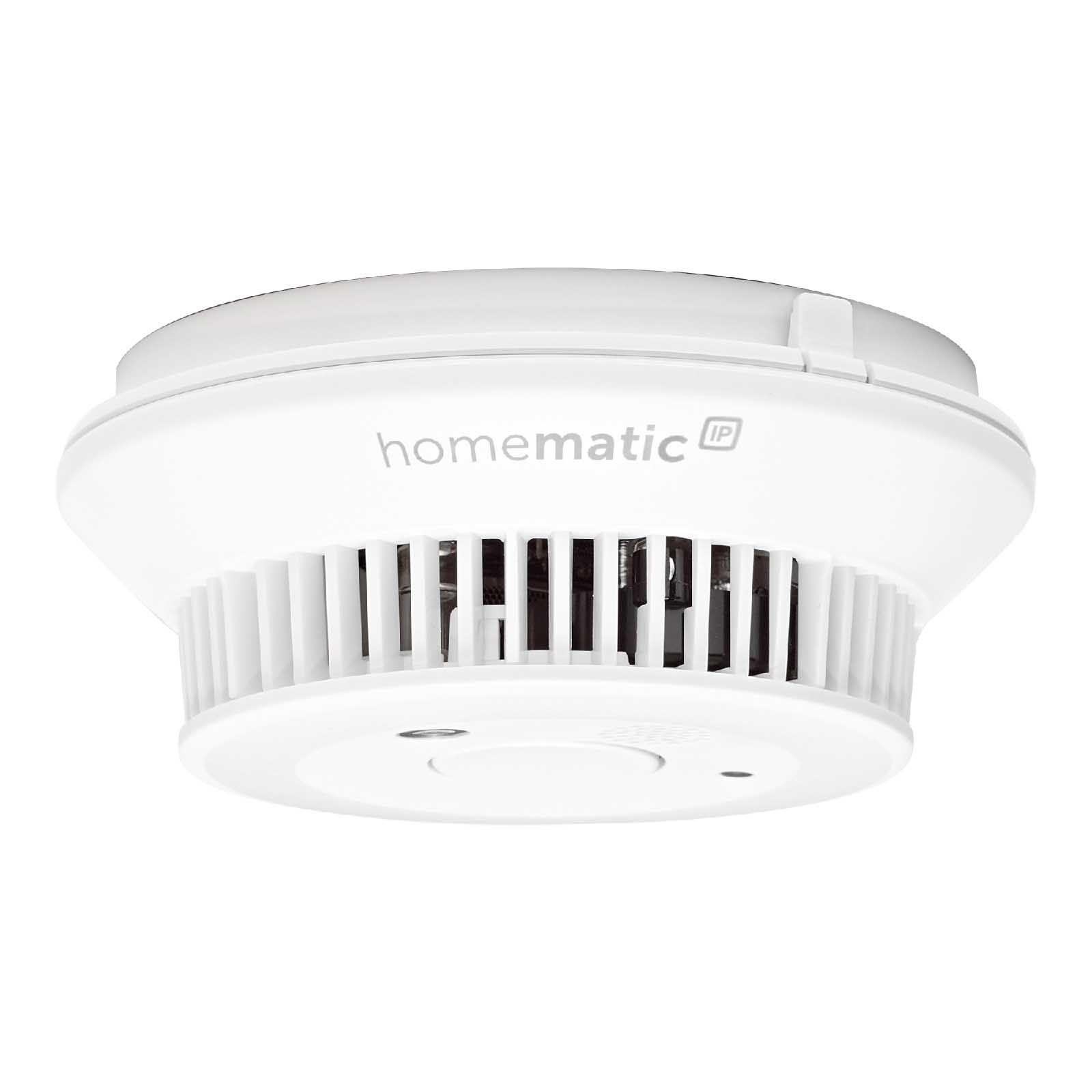 Homematic IP Smart Home Rauchmelder Set 3 Zimmer + Alarm