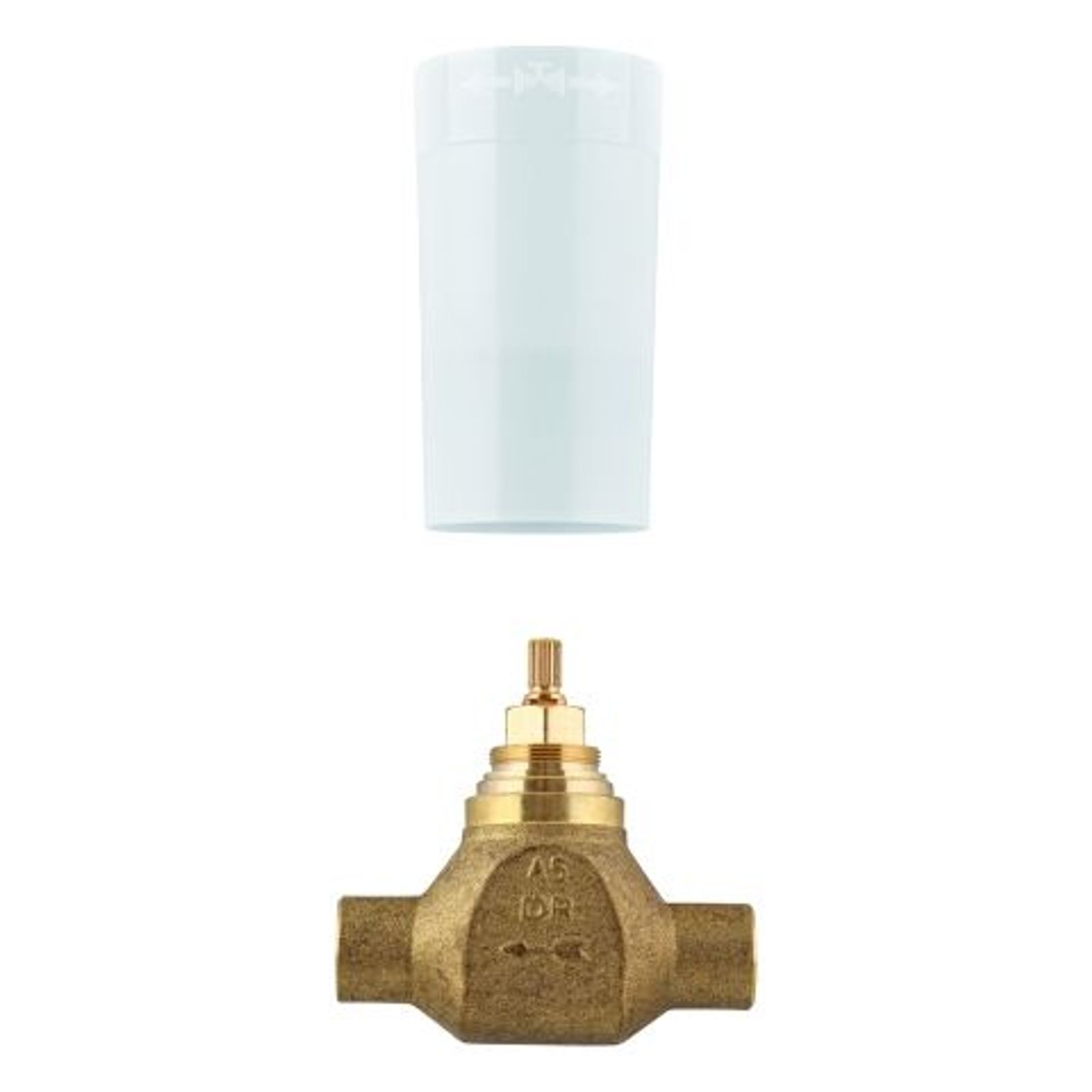 GROHE UP-Ventil-Unterteil 29803 vormont Oberteil 3/4 Zoll Lötanschluss 18mm DN20