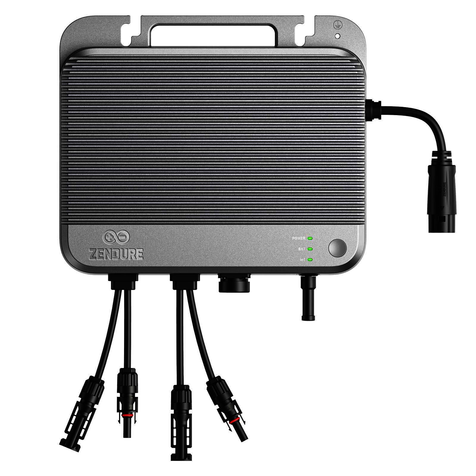 Zendure SolarFlow 800 Hybrid-Mikrowechselrichter 800 W + Zendure AB2000X Batterie 1,92 kWh