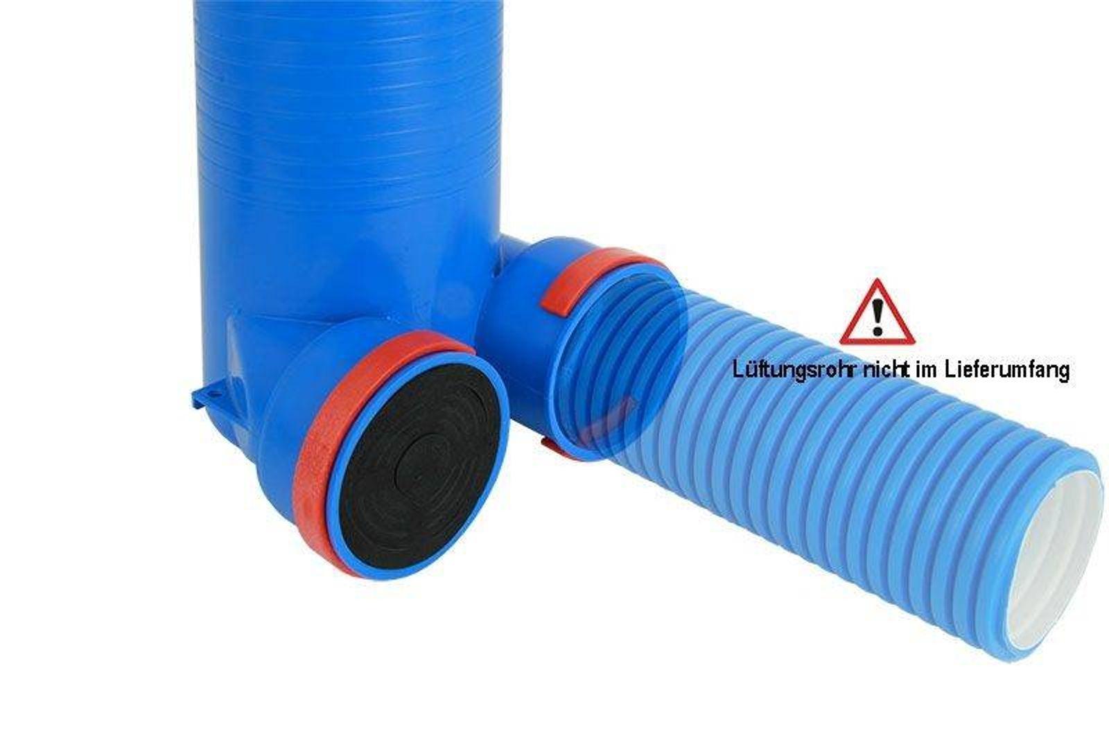 AERVIA Eckübergang DN125 / 2x75 Kunststoff