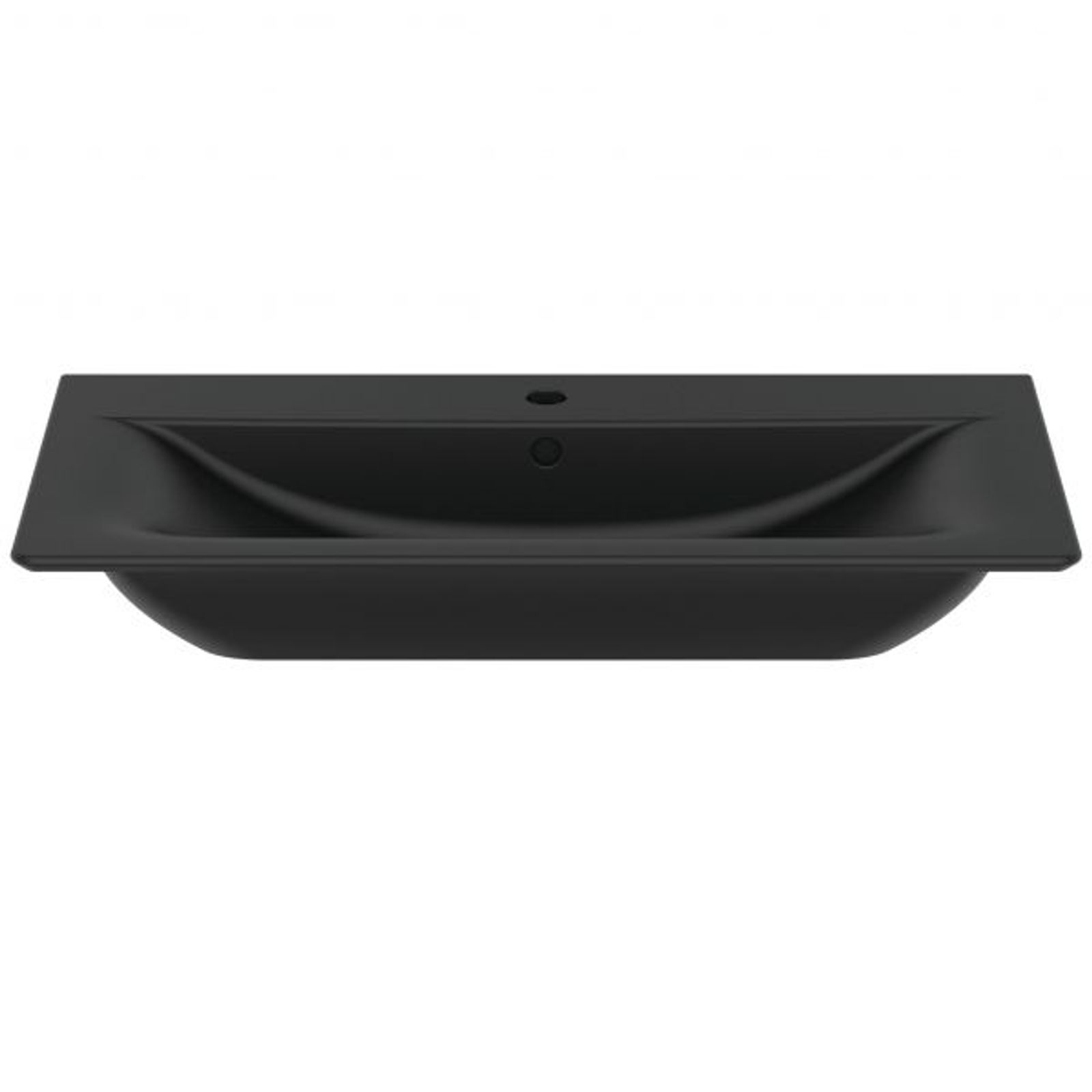 Ideal Standard Möbelwaschtisch Connect A m Ül 840x460x165mm Schwarz