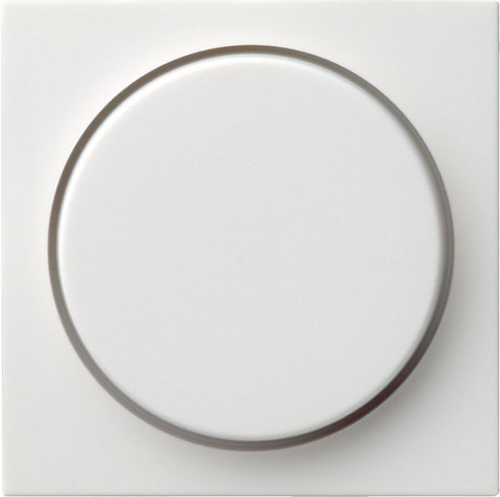 Gira Drehknopf Symbol Dimmer reinweiß mit System 55 065027