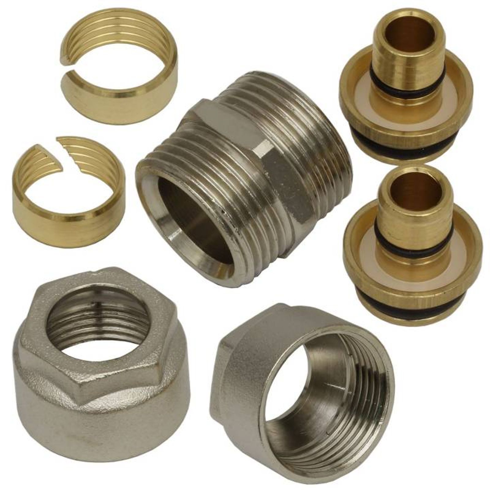Rohrkupplung Universal 16 x 2 mm
