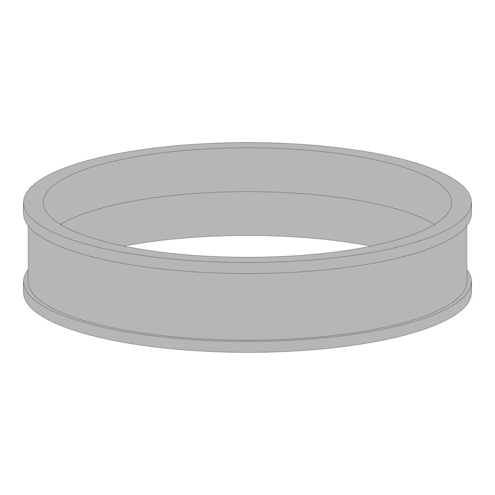 Kermi x-well Dichtring für EPP-Rohrmuffe NW 180, Übergang zu AD 200 mm