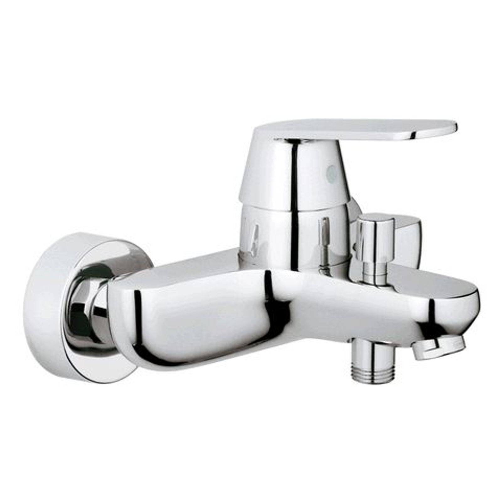 Einhand-Wannenbatterie Eurosmart C 32831 DN15 Wandmontage chrom