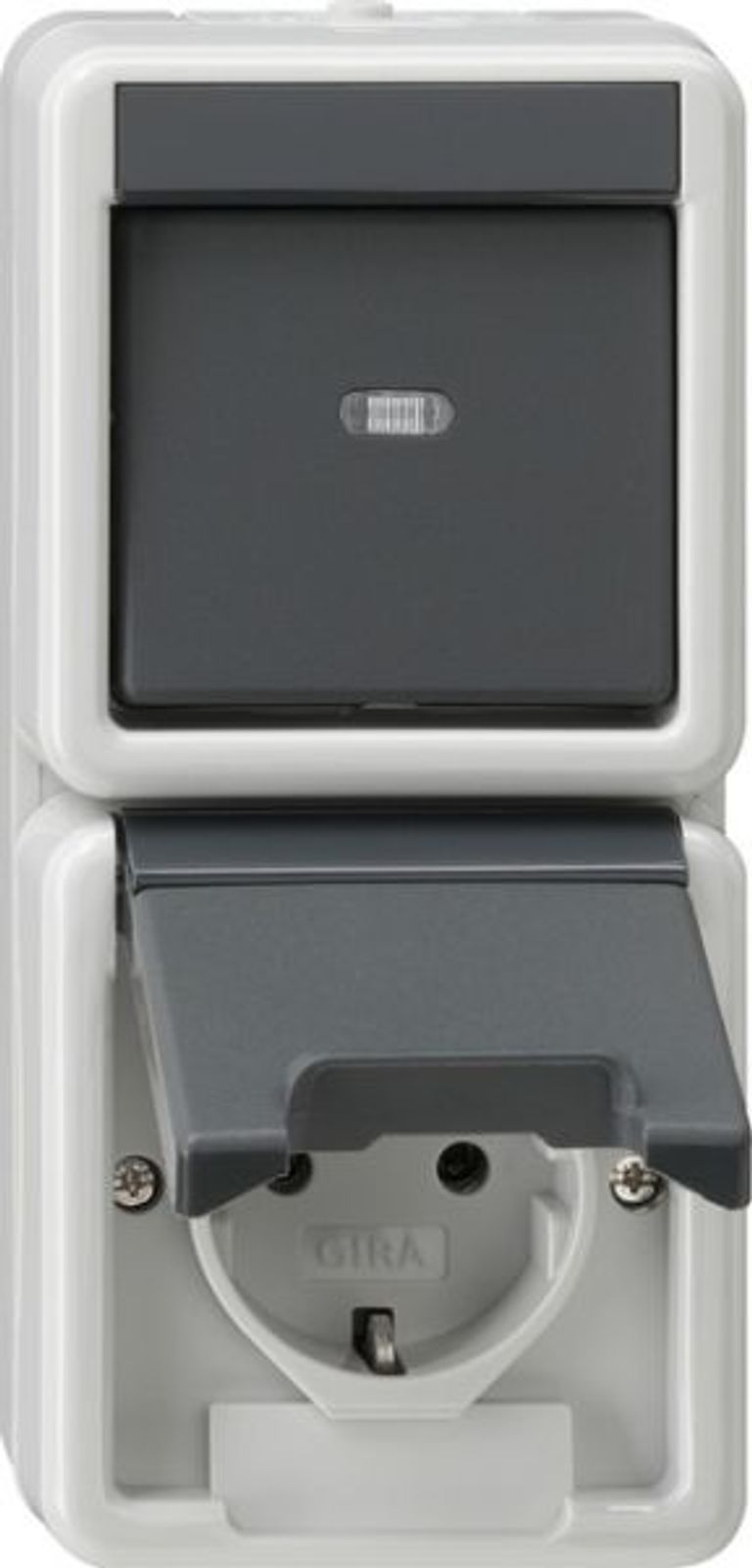 Gira Steckdosenkombination AP Wechs gr 017630 IP44