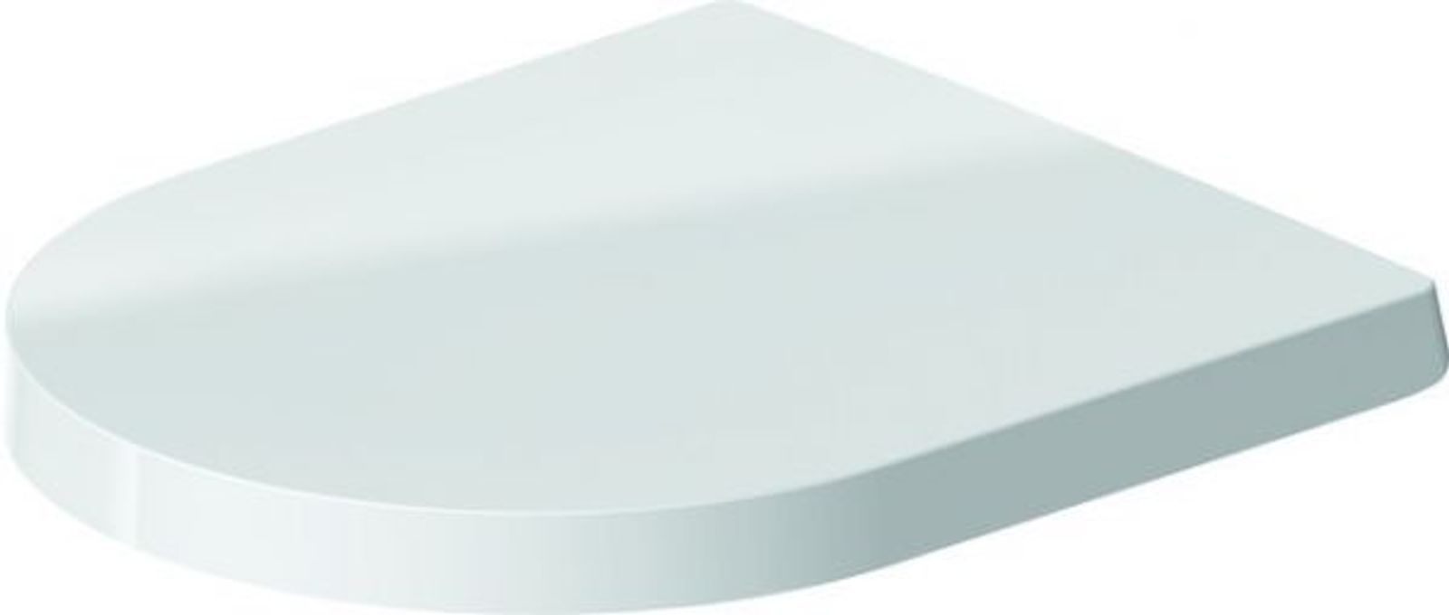 Duravit WC-Sitz ME by Starck Compact mit Absenkautom.,Scharn.edelstahl,weiß/sdm