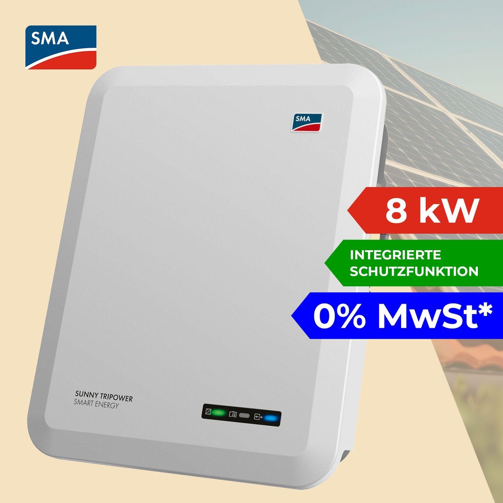 SMA Hybridwechselrichter Sunny Tripower 8.0 Smart Energy