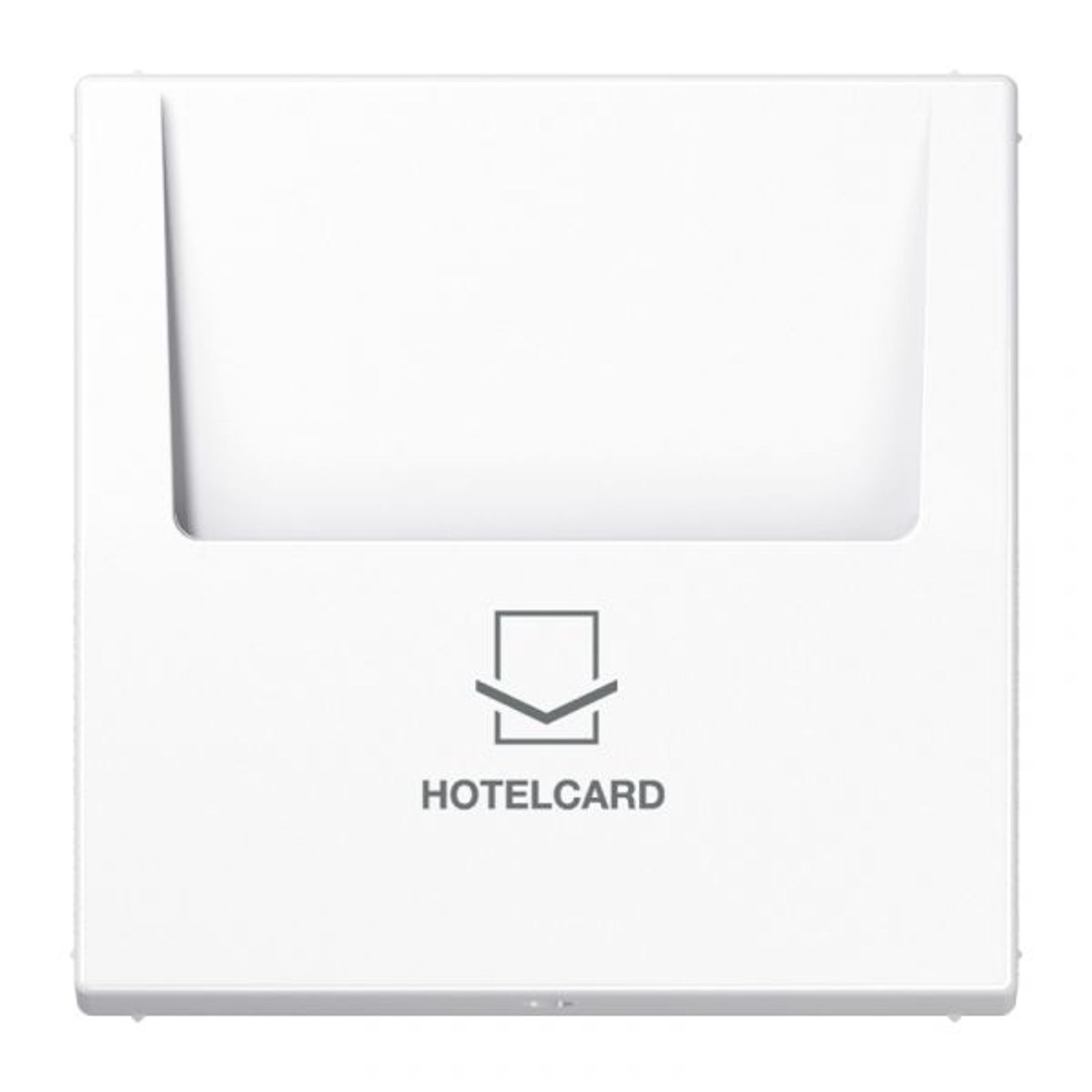 Jung Hotelcard Schalter alpinweiß glänzend LS 590 CARD WW