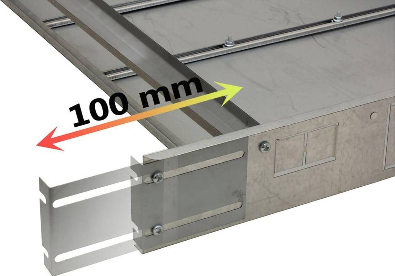 Verteilerschrank für Heizkreisverteiler Unterputz max. 7 Heizkreise UP3