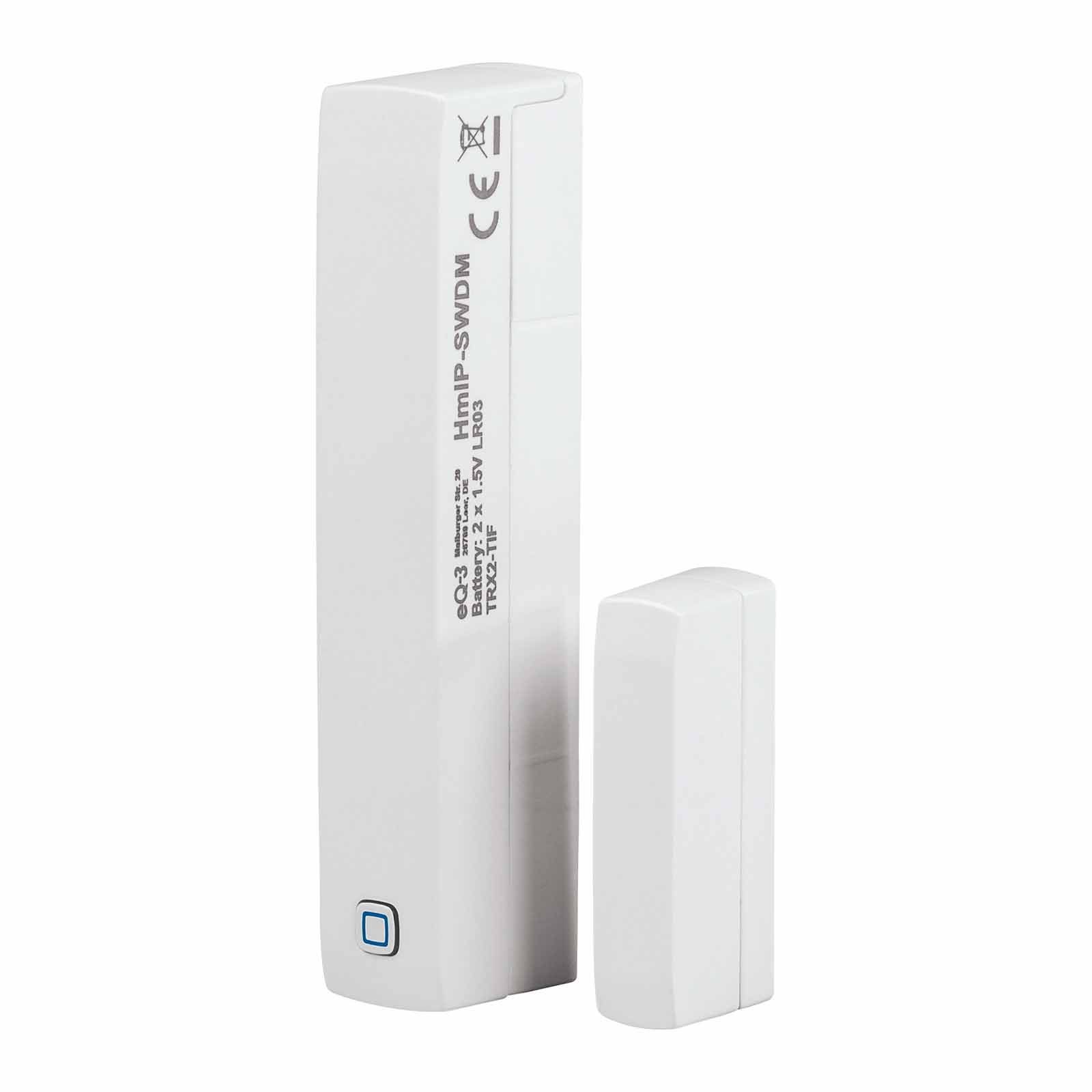 Homematic IP Smart Home Fenster- und Türkontakt mit Magnet HMIP-SWDM-2