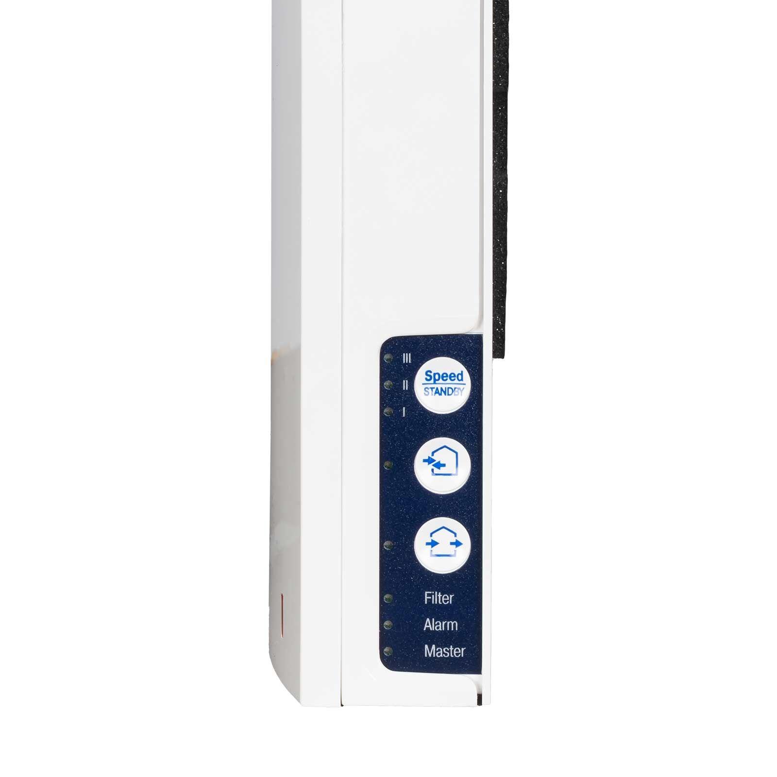 Blauberg Komplettset dezentrales Lüftungsgerät VENTO Expert DUO A30-1 W V.2 weiße Innenblende, WLAN, DN 160