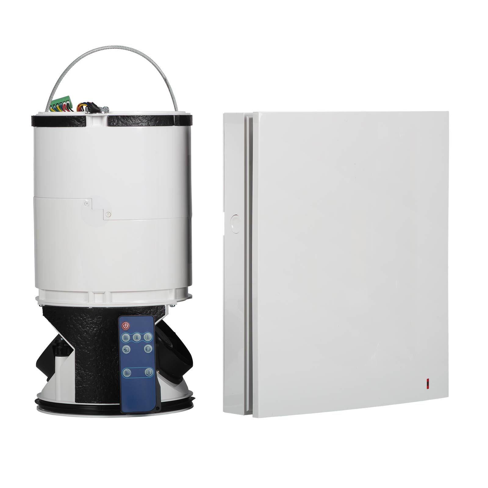 Blauberg Fertigstellungsset VENTO Expert DUO A30-1 W V.2 weiße Innenblende, WLAN, DN 160