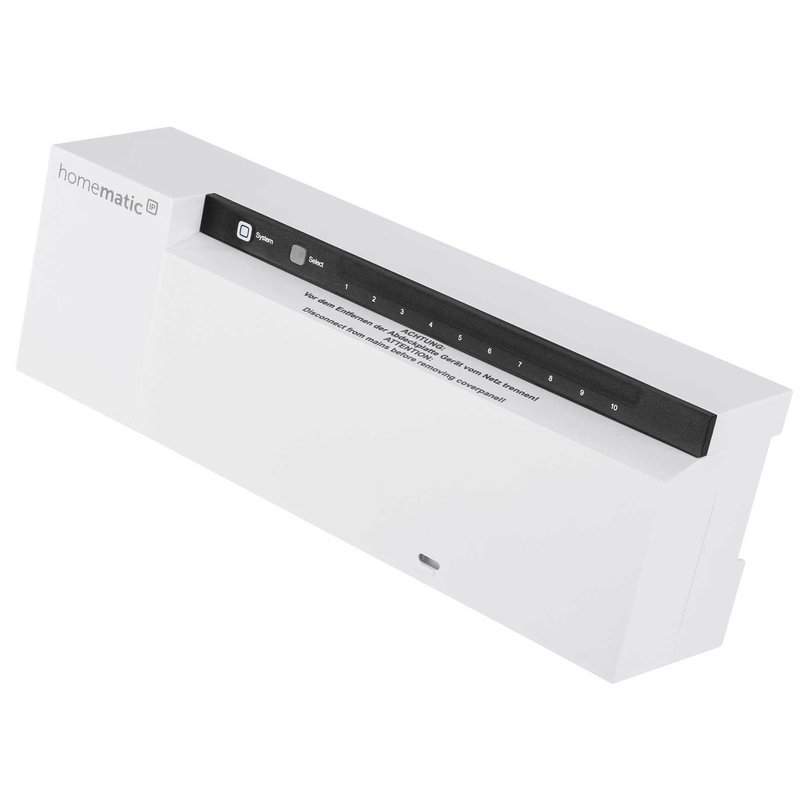 Homematic IP Smart Home Starter Set Fußbodenheizung 5 Zimmer