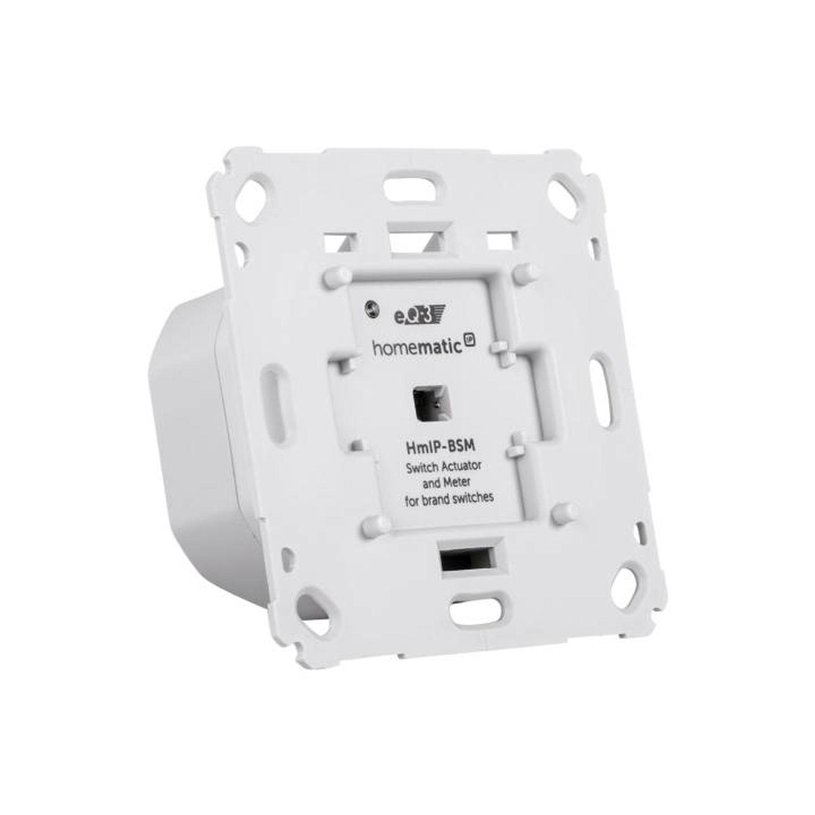 Homematic IP Smart Home Schalt-Mess-Aktor für Markenschalter HmIP-BSM
