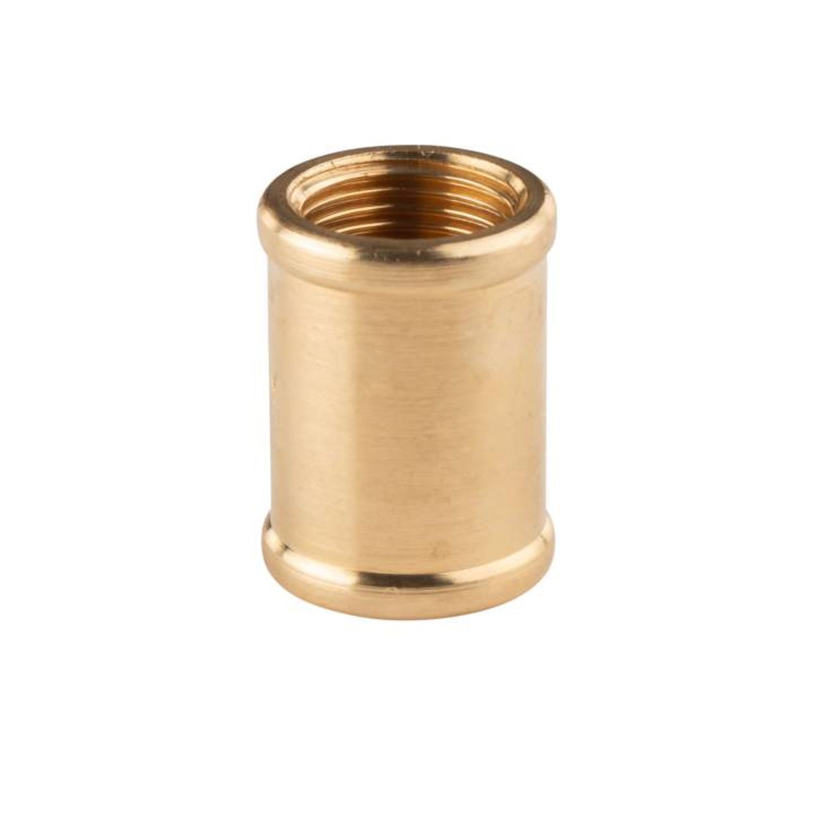 Messing Gewinde-Fitting Muffe 3/8"IG - 3/8"IG (DN 10) - schwere Ausführung