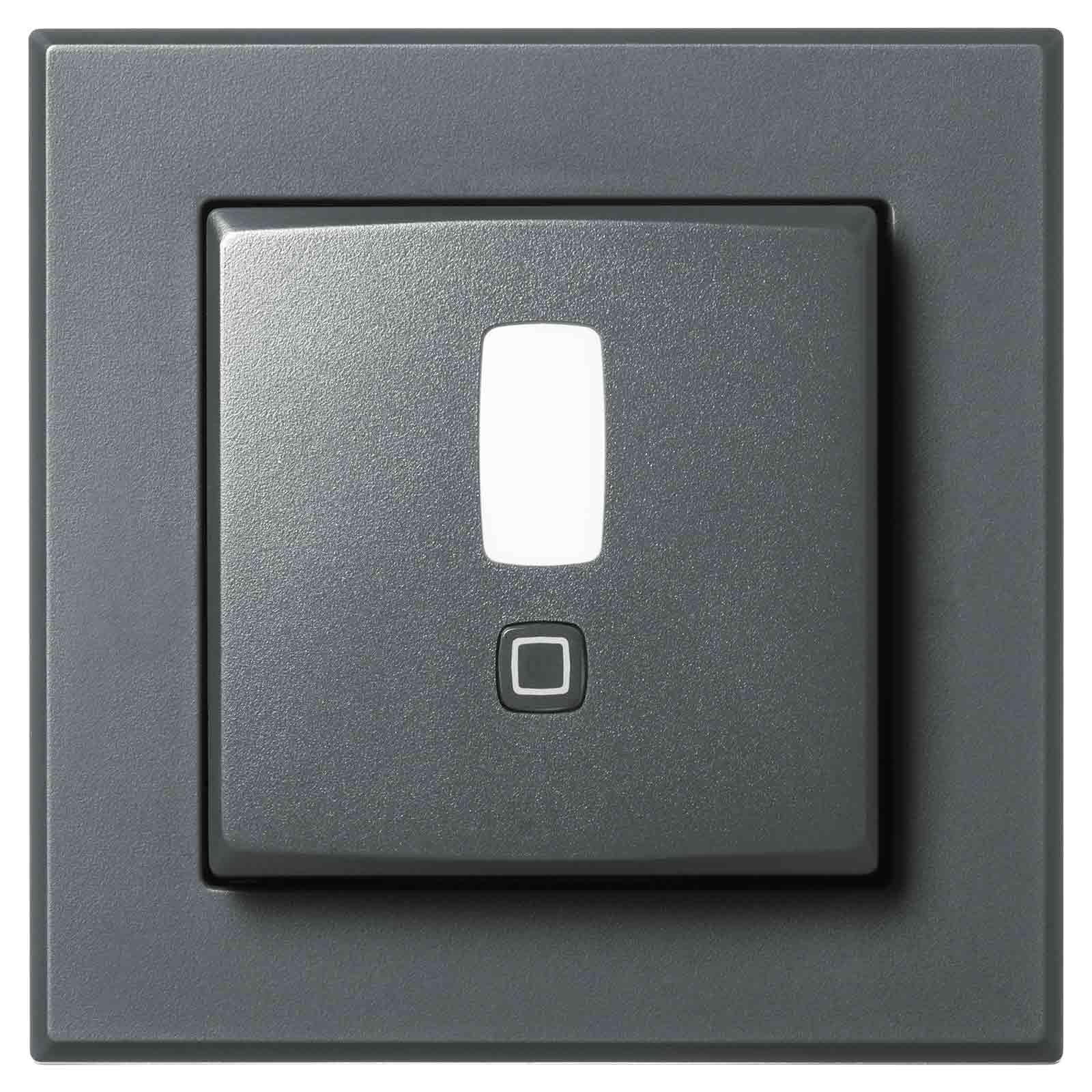 Homematic IP Smart Home Bewegungsmelder für 55er Rahmen innen HmIP-SMI55-A anthrazit