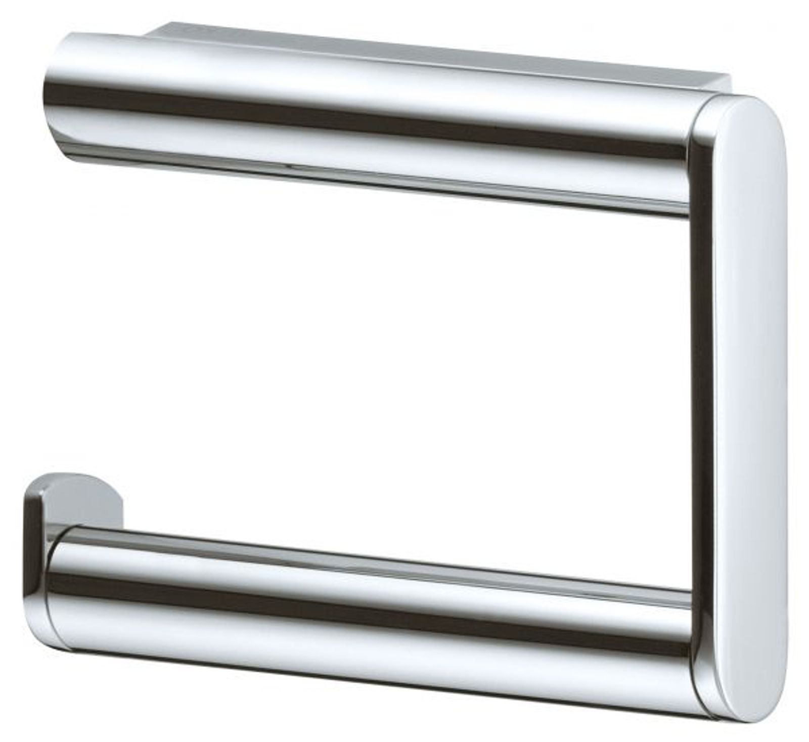 Keuco Toilettenpapierhalter Plan 14962 offene Form links silber-eloxiert