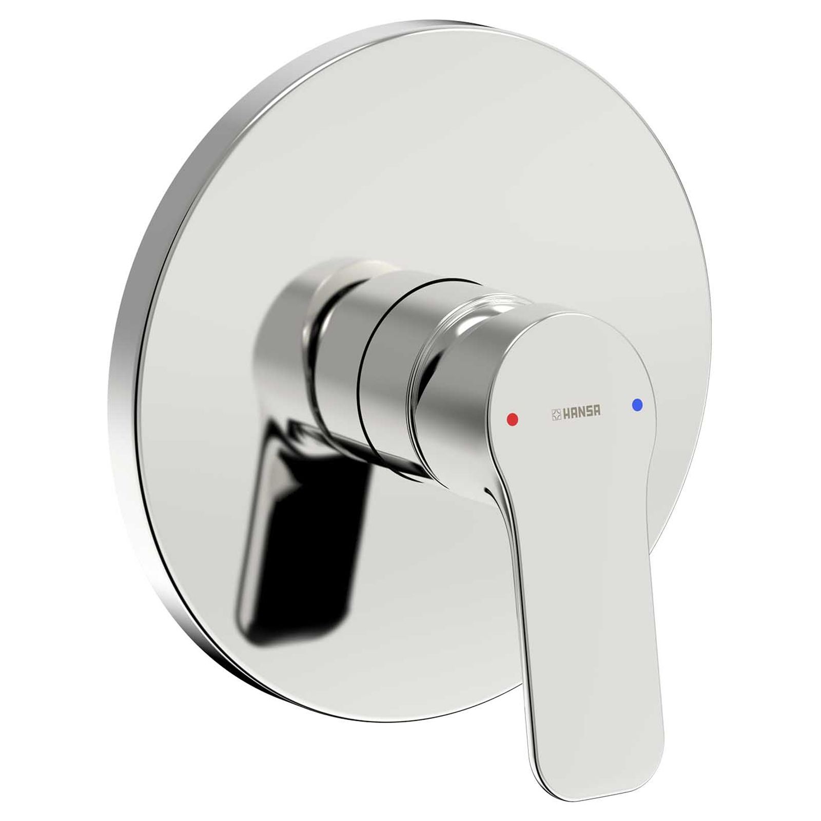 Hansa Einhebelmischer FM-Set f Brauseba 8056 Ros rund chrom