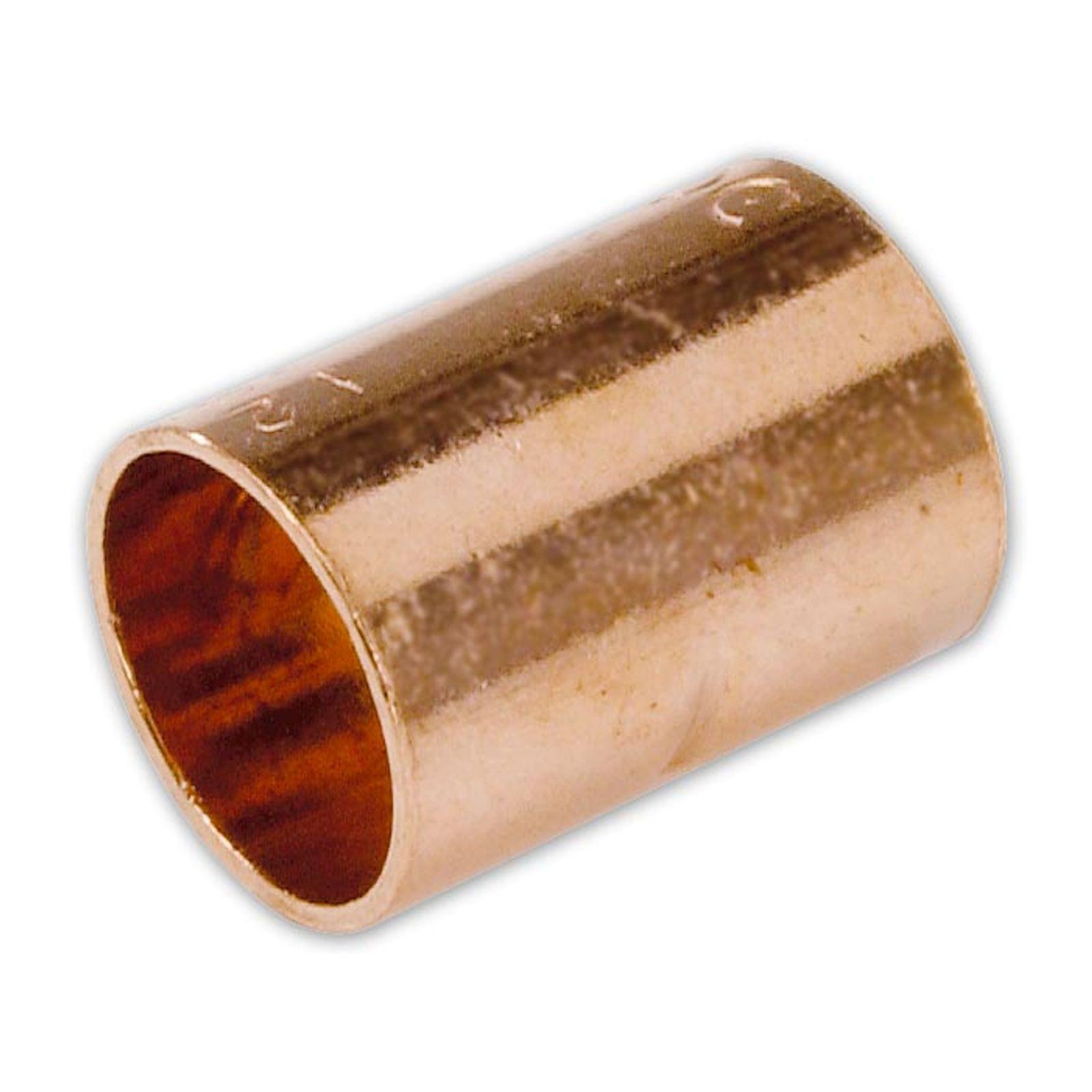 Innenlötmuffe 6 mm aus Kupfer (10 Stück)