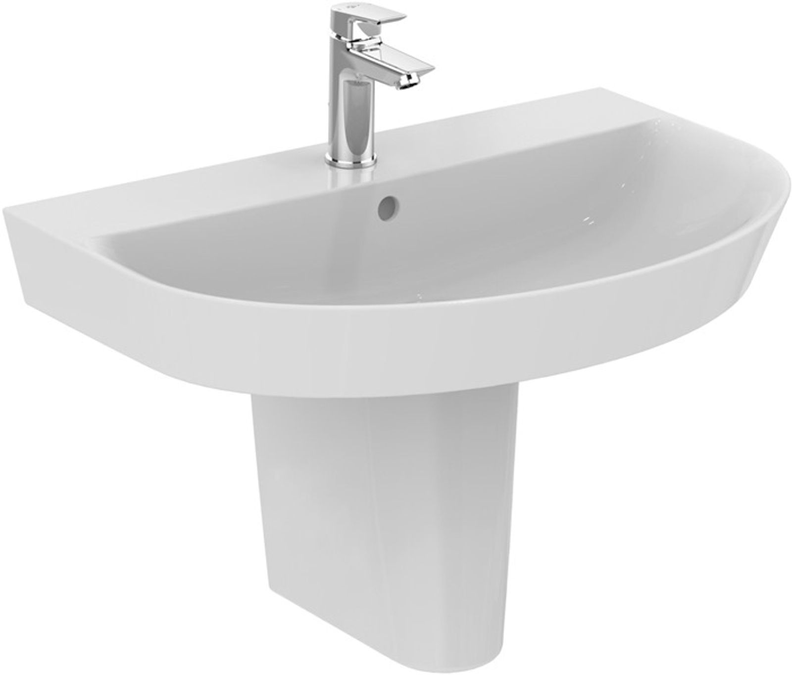 Wandsäule Connect Air, f. WT, 180x280x340mm, Weiß