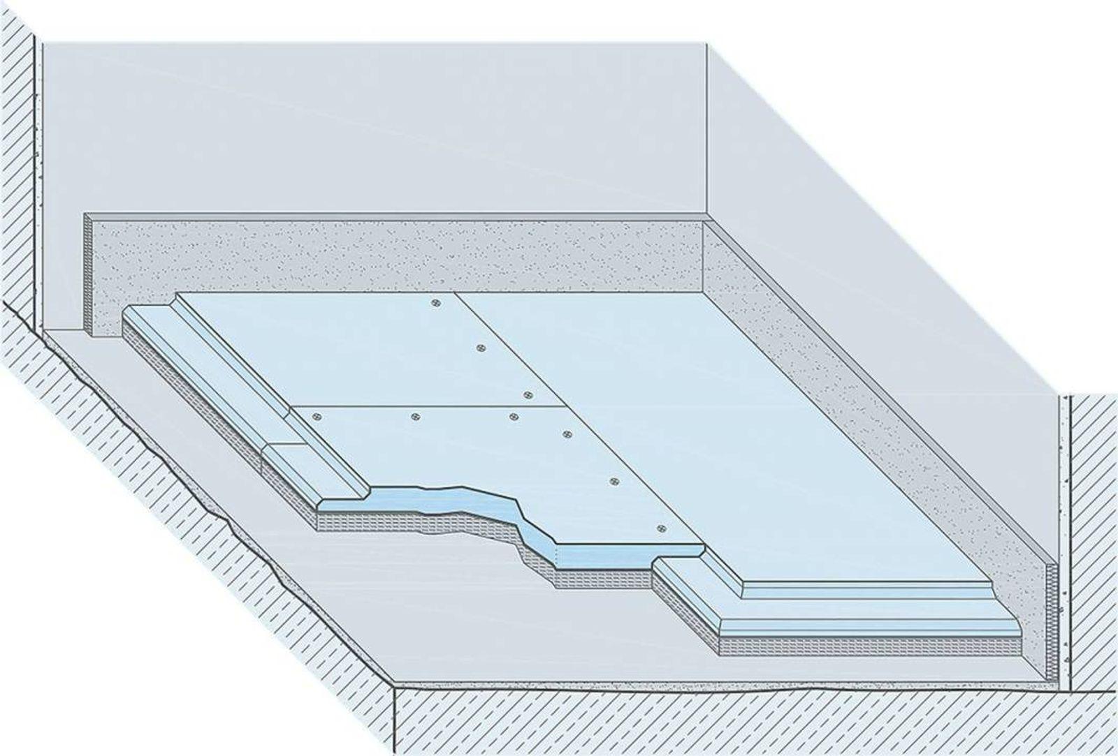 Trockenestrich Knauf F126 Brio 18 (0,72 m²)