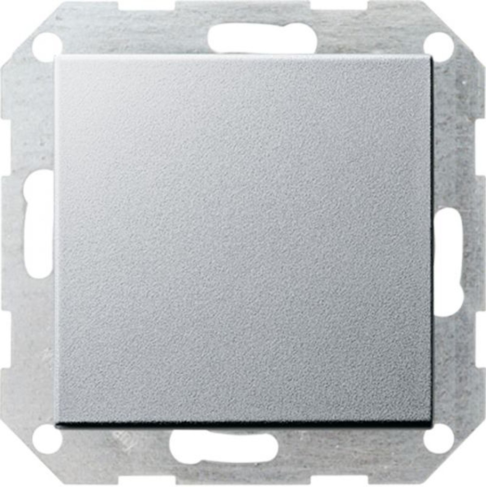 Gira Wechselschalter Taster alu UP IP20 System 55 012626 1-fach