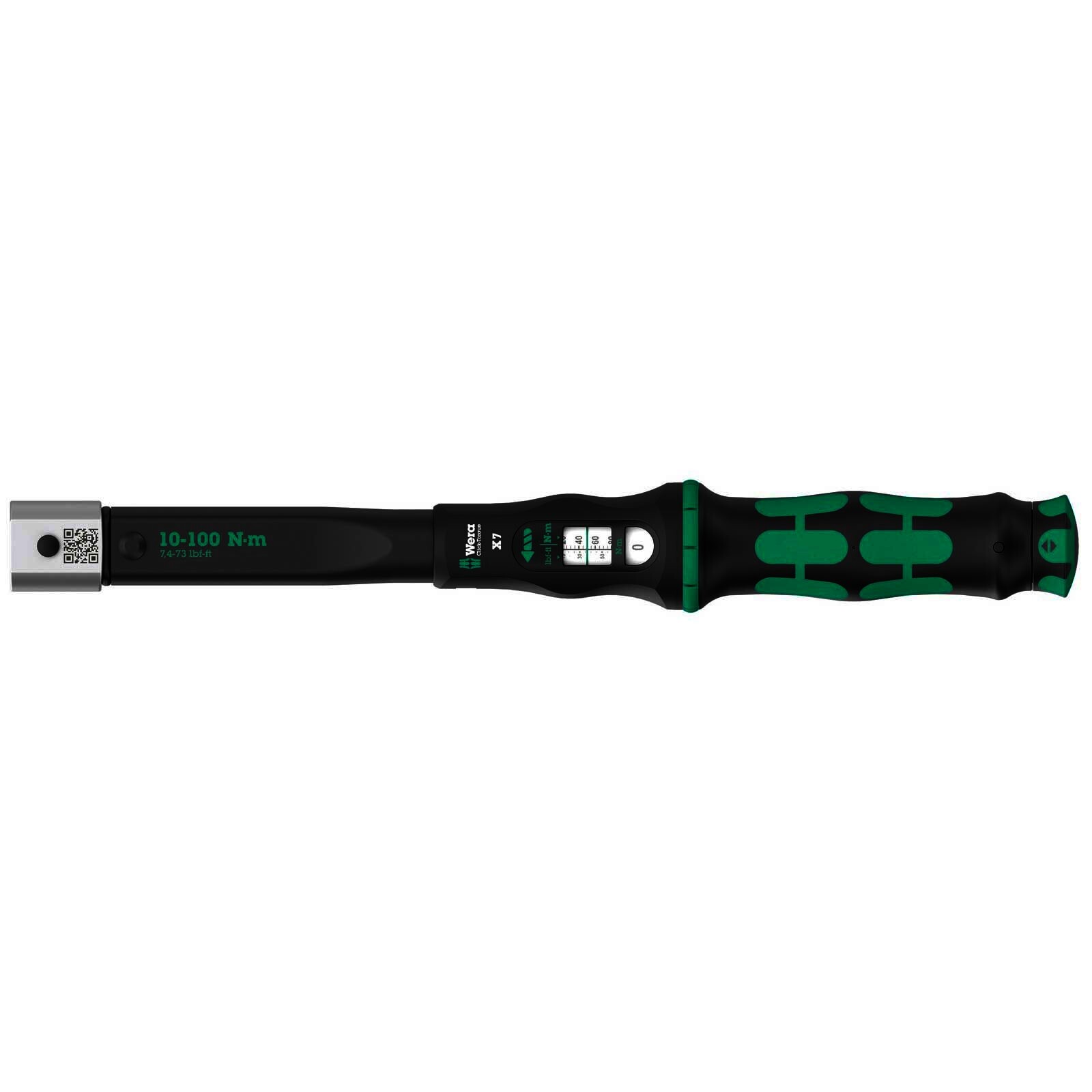 Wera Click-Torque X 7 Drehmomentschlüssel für Einsteckwerkzeuge, 10-100 Nm