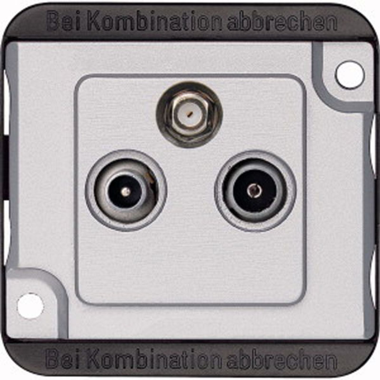 Merten Stichdose Sat/BK 3-fach 2dB/860 Mod PANZER 259160 2,5dB/2150 Fernspeise