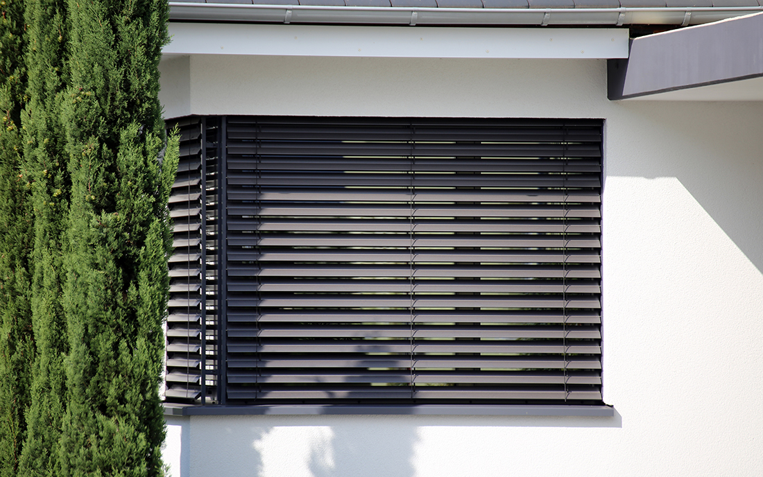 Rollladen eines Hauses