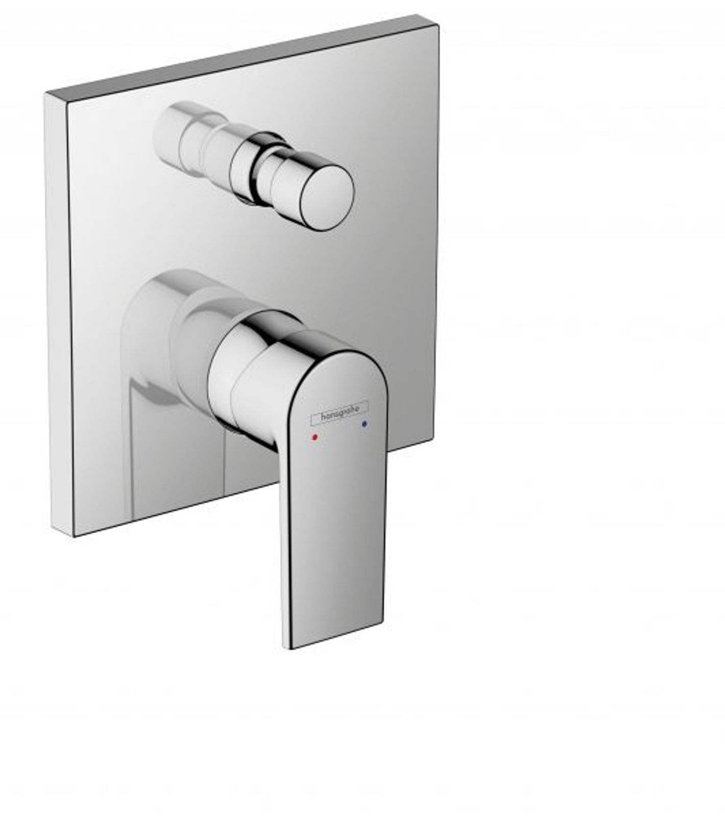 hansgrohe Wannenmischer Unterputz Vernis Fertigset chrom