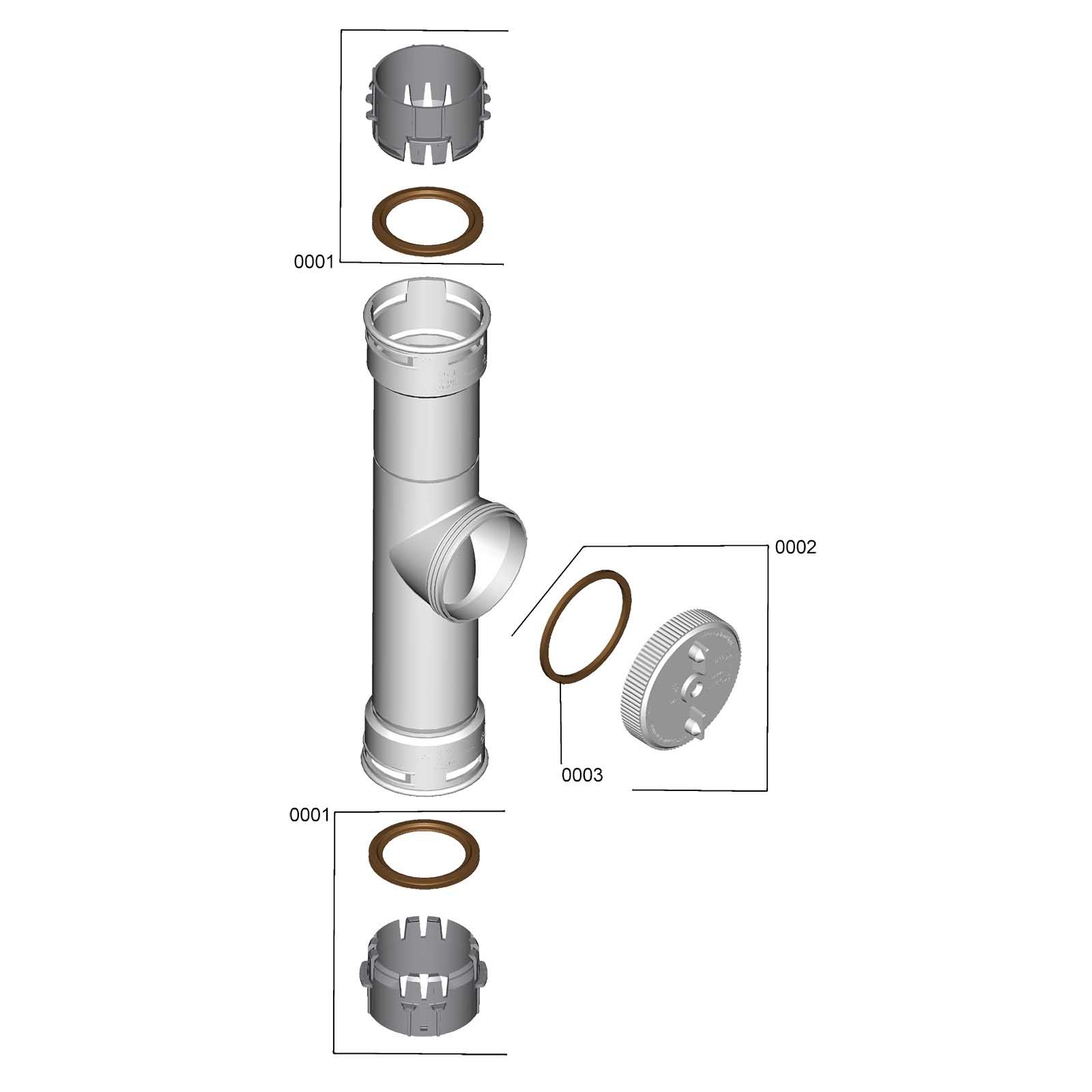 Viessmann Revisionsstück Flex D80/88